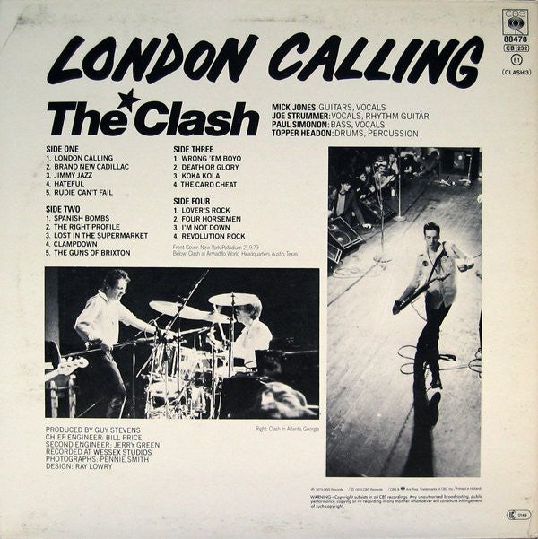 The Clash -London Calling