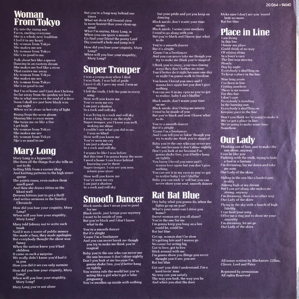 Deep Purple -Who Do We Think We Are