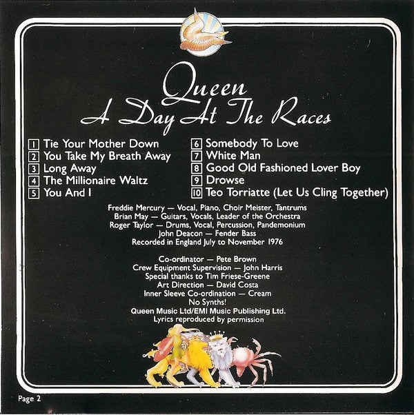 Queen -A Day At The Races