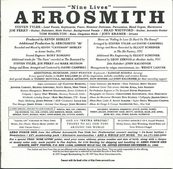 Aerosmith -Nine Lives