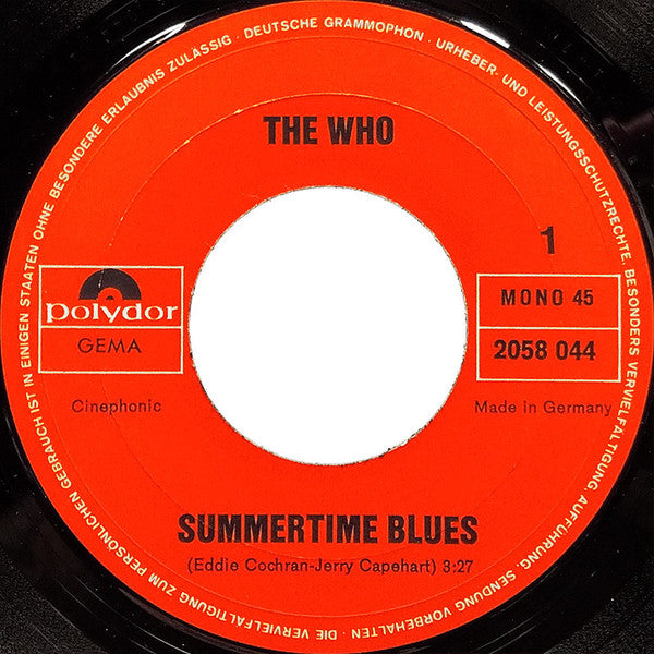 The Who -Summertime Blues