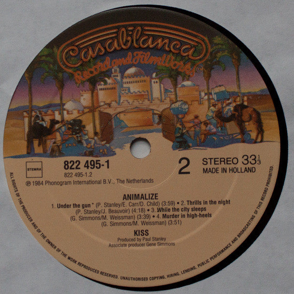 Kiss -Animalize