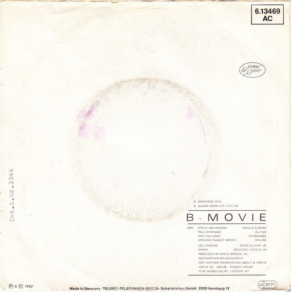 B-Movie - Nowhere Girl