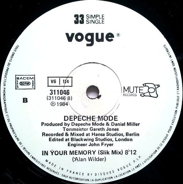 Depeche Mode -People Are People (Different Mix)