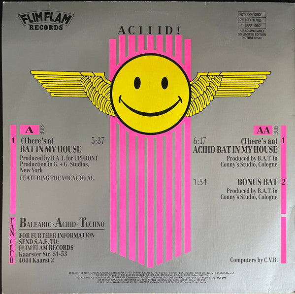 B.A.T. - (There's A) Bat In My House