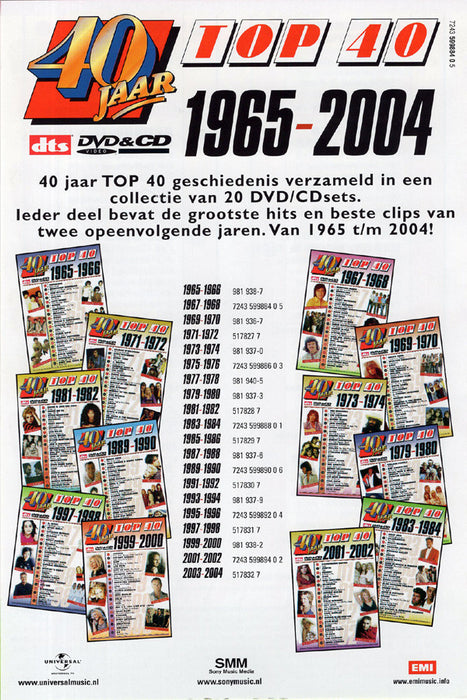 Various -40 Jaar Top 40 - 1967-1968