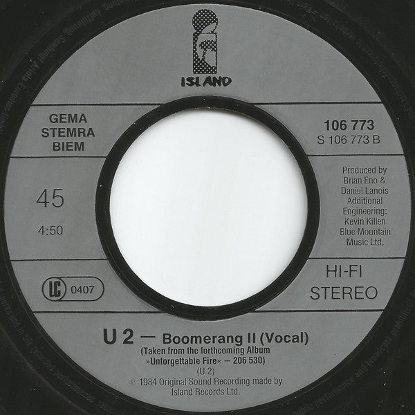 U2 -Pride (In The Name Of Love)