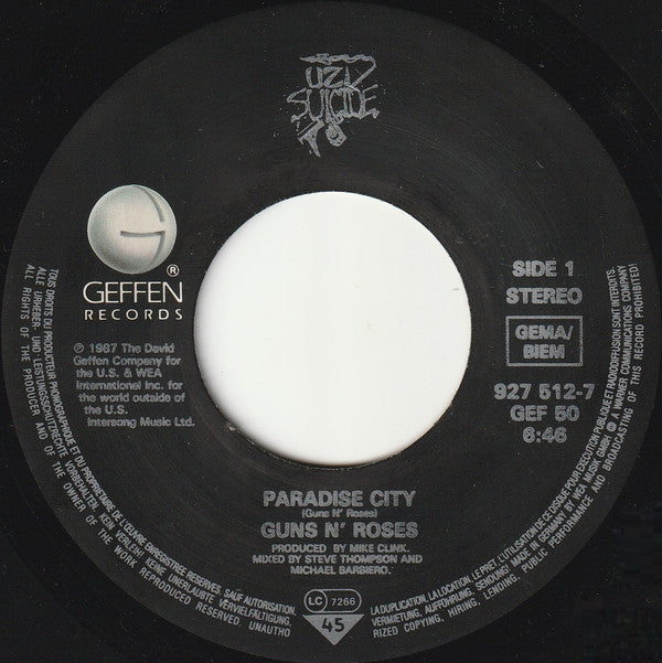 Guns N' Roses -Paradise City