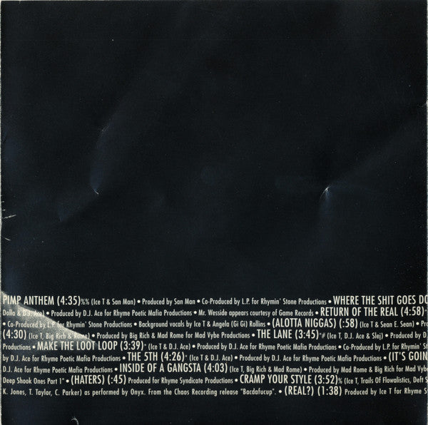 Ice T* -VI: Return Of The Real