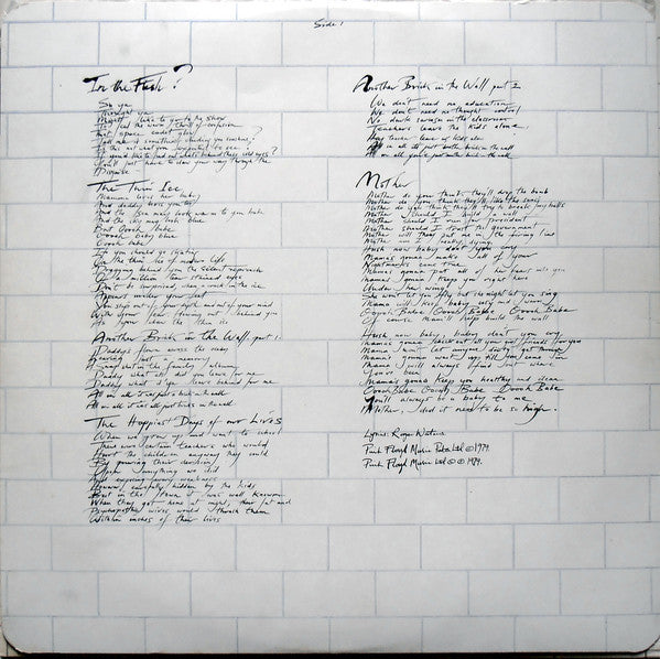 Pink Floyd -The Wall