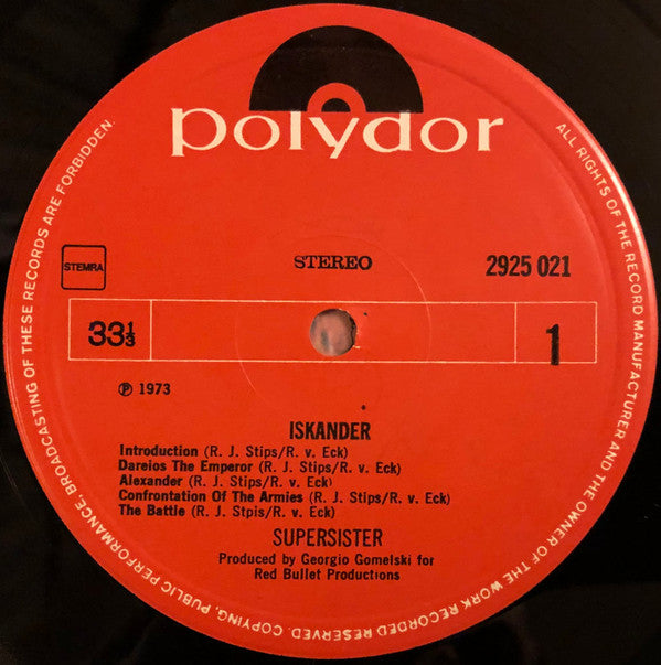 Supersister (2) -Iskander