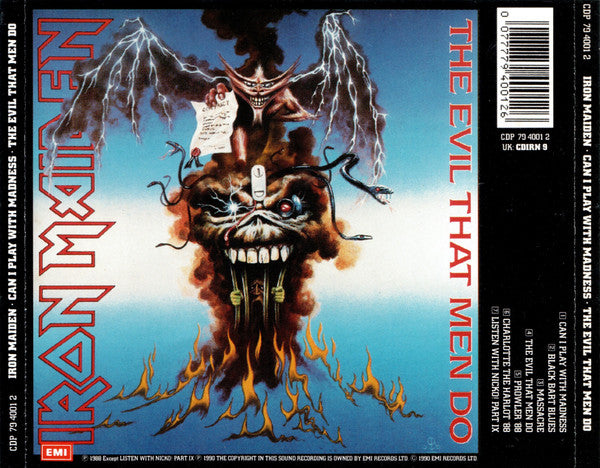 Iron Maiden -Can I Play With Madness · The Evil That Men Do
