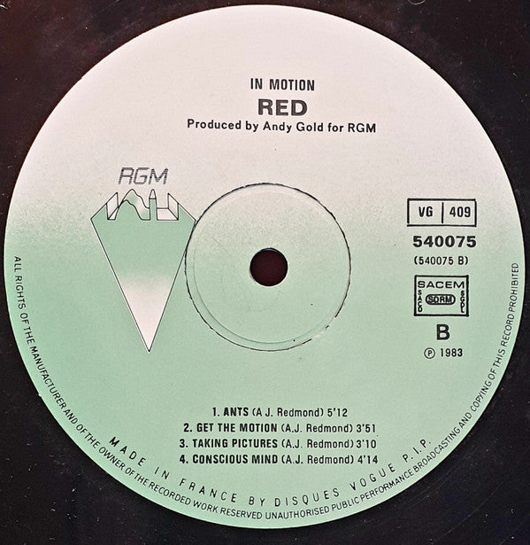 Red (3) -In Motion