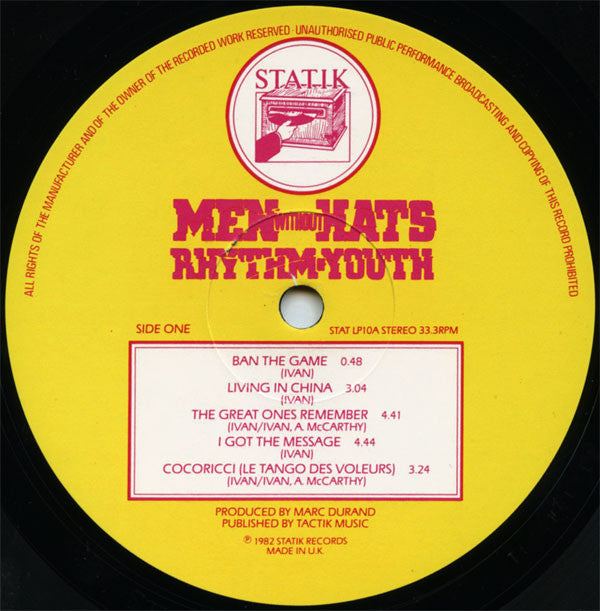 Men Without Hats -Rhythm Of Youth