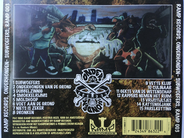 Onderhonden -Subwoefers