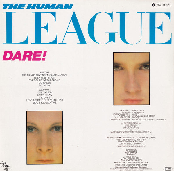 The Human League -Dare!