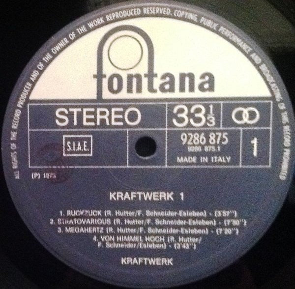 Kraftwerk -Kraftwerk 1