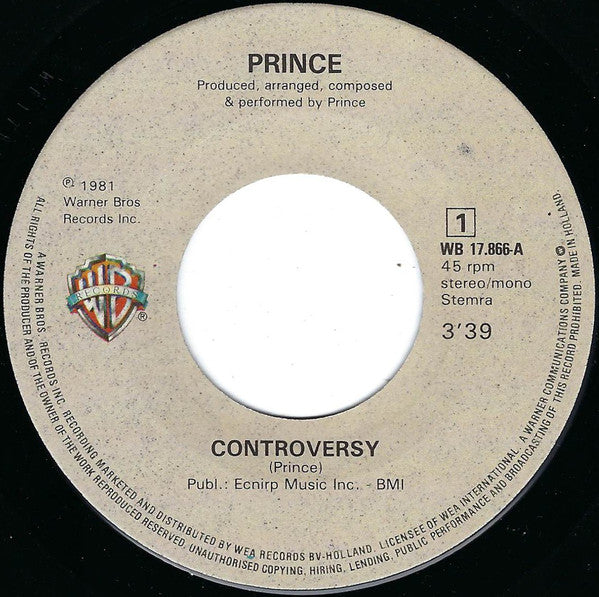Prince -Controversy