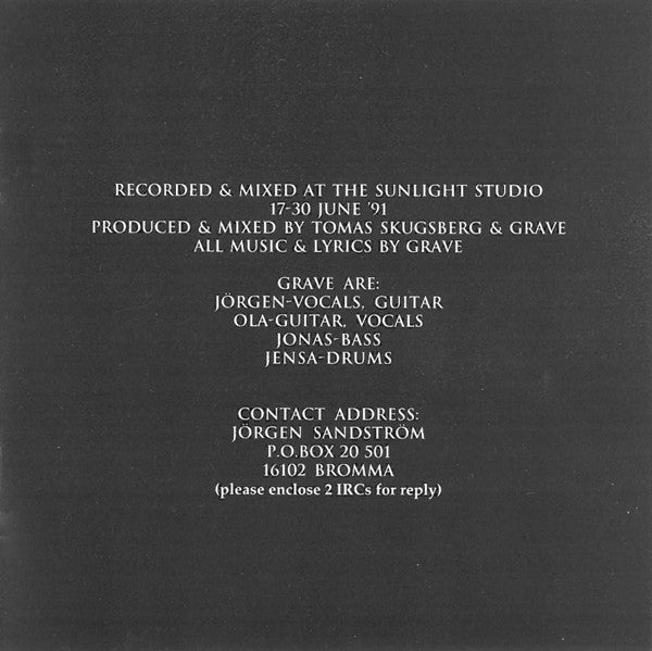 Grave (2) -Into The Grave