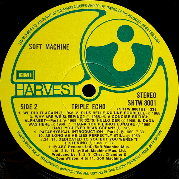 Soft Machine -Triple Echo