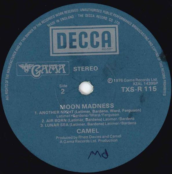 Camel -Moonmadness