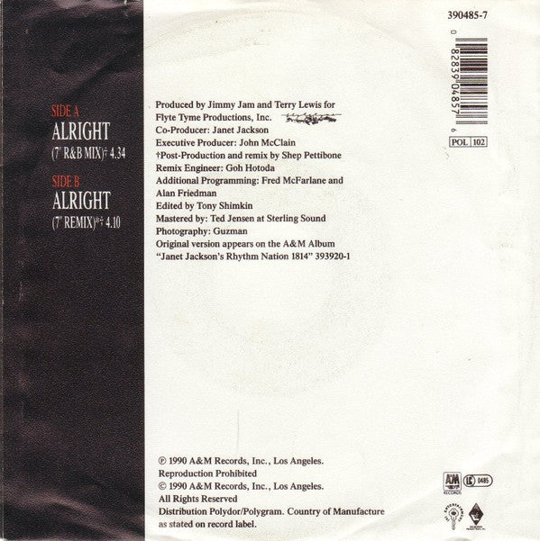 Janet Jackson -Alright