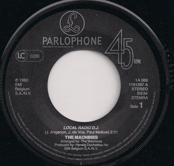 The Machines -Local Radio D.J.
