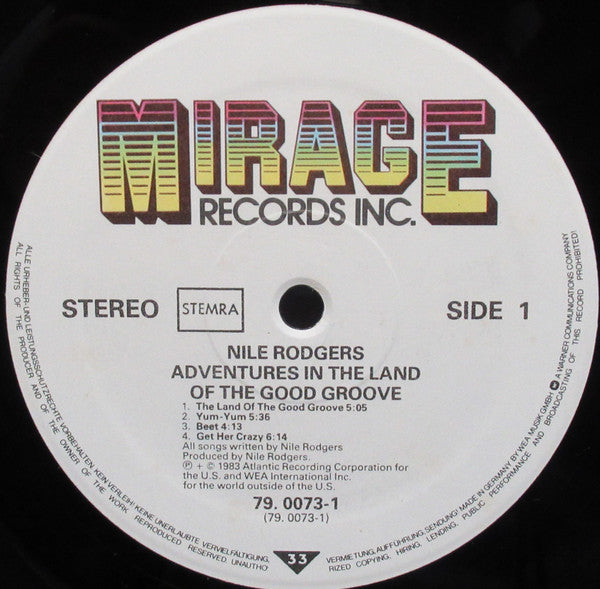 Nile Rodgers -Adventures In The Land Of The Good Groove