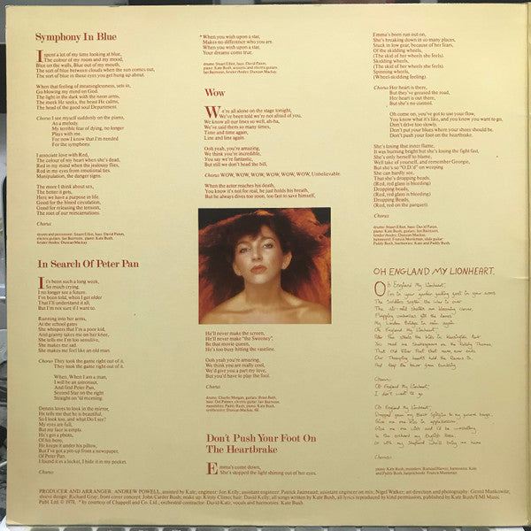Kate Bush -Lionheart