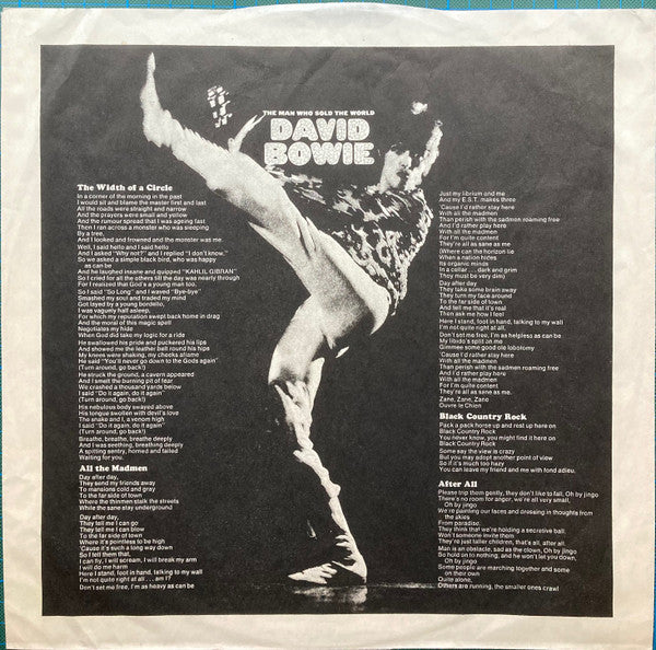 David Bowie -The Man Who Sold The World