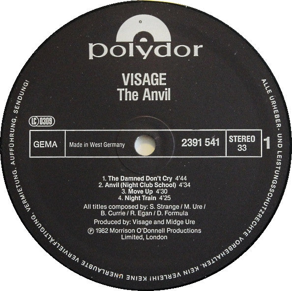 Visage -The Anvil