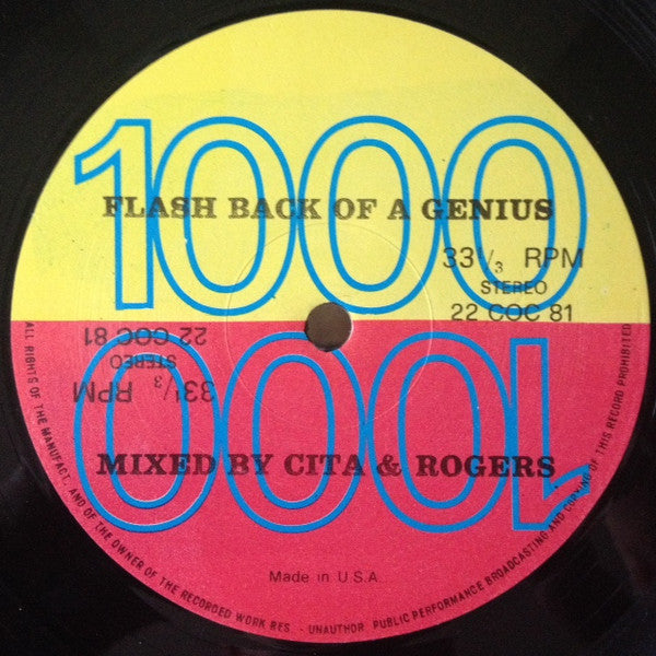 Various - Flash Back Of A Genius