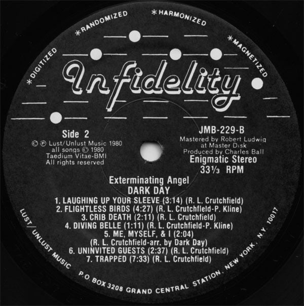 R.L. Crutchfield's Dark Day* -Exterminating Angel