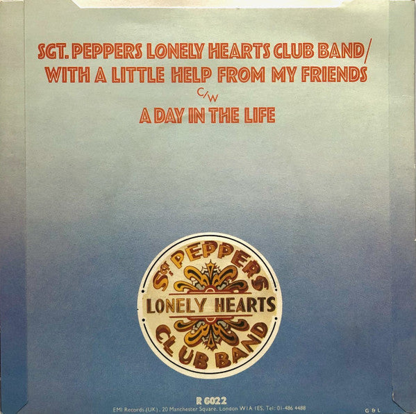 The Beatles -Sgt. Pepper's Lonely Hearts Club Band / With A Little Help From My Friends
