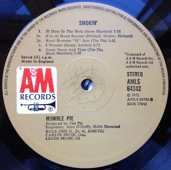 Humble Pie -Smokin'