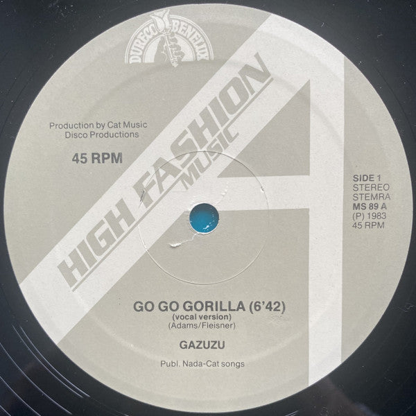 Gazuzu -Go Go Gorilla