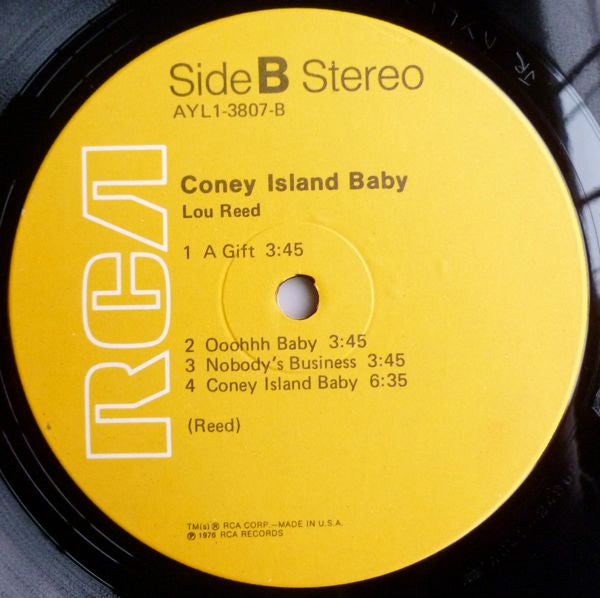 Lou Reed -Coney Island Baby
