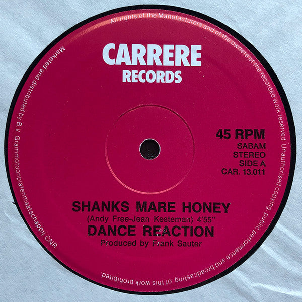 Dance Reaction -Shanks Mare Honey
