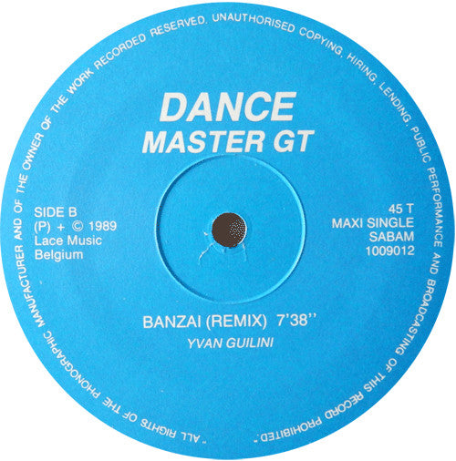 Dancemaster GT* -Banzaï