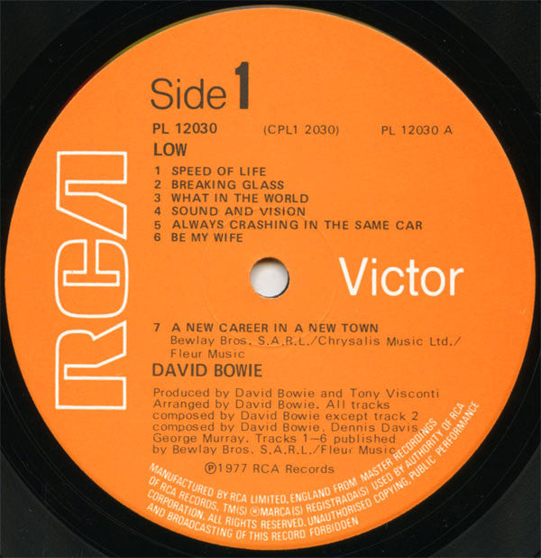 David Bowie - Low