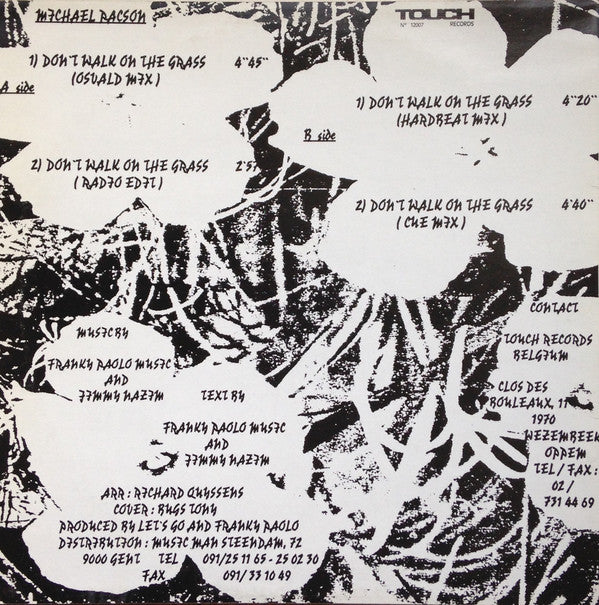 Michael Pacson - Don't Walk On The Grass