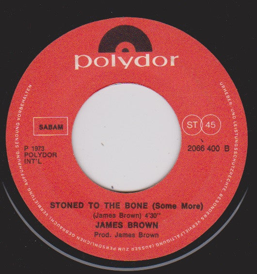 James Brown -Stoned To The Bone