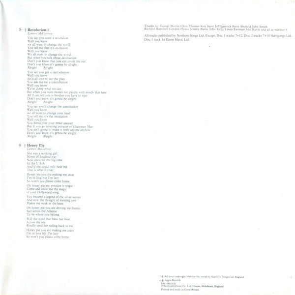 The Beatles -The Beatles (30th Anniversary Limited Edition)
