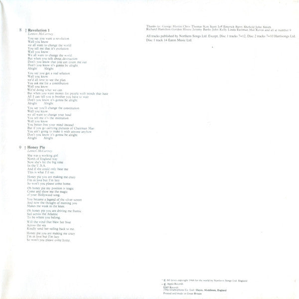 The Beatles - The Beatles (30th Anniversary Limited Edition)