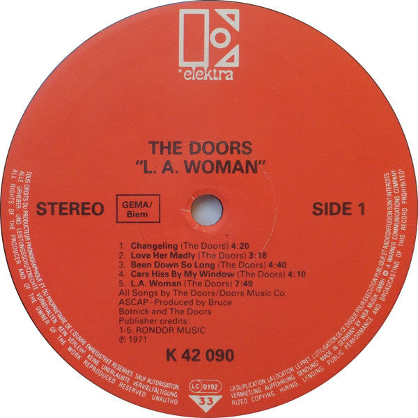 Doors* -L.A. Woman