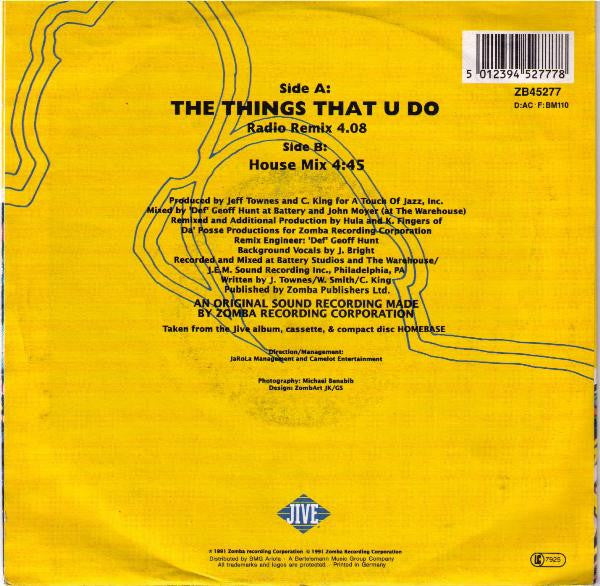 DJ Jazzy Jeff &amp; The Fresh Prince - The Things That U Do