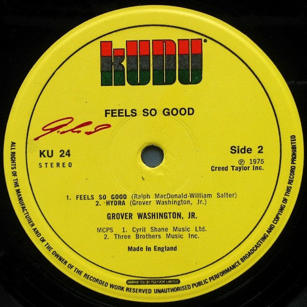 Grover Washington, Jr. -Feels So Good