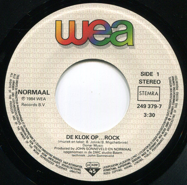 Normaal -De Klok Op... Rock