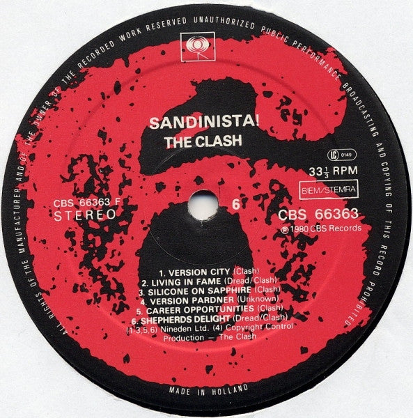The Clash -Sandinista!