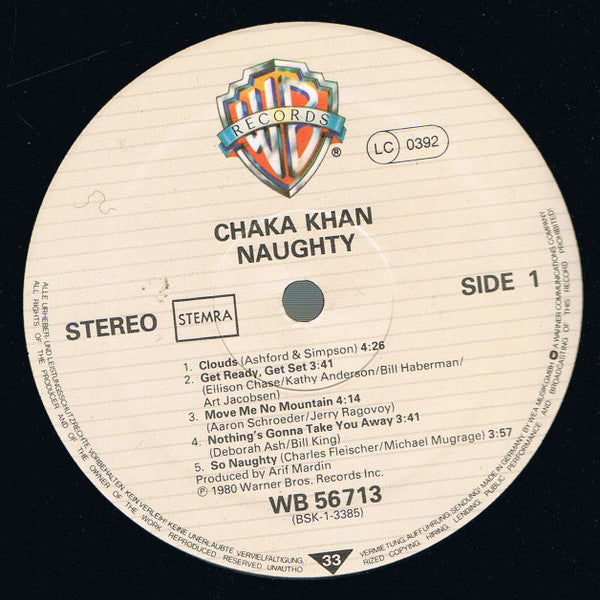Chaka Khan -Naughty
